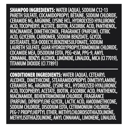 TRESemmé Rich Moisture Hydrating Shampoo & Conditioner Set 28 oz 2 Pack | Moisturizing for frizz-prone hair, Restores damaged hair, Moisturizes & detangles, Shampoo and Conditioner set