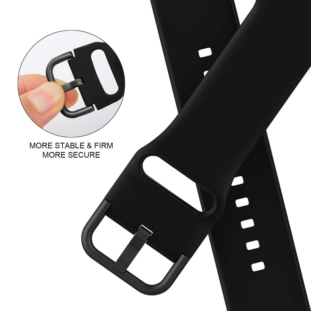 Sport Band Compatible with Apple Watch Bands Women Men | 49mm 46mm 45mm 44mm 42mm 41mm 40mm 38mm Soft Silicone Replacement Strap with Classic Clasp for iWatch Ultra 4/Series 12-1/SE