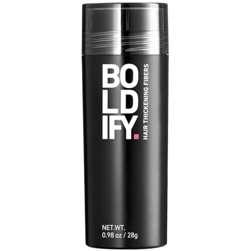 BOLDIFY Hair Fibers for Thinning Hair, for Women & Men, Dark Brown 28g
