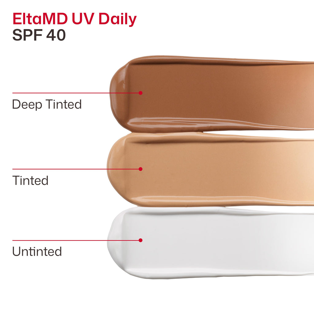 EltaMD UV Daily SPF 40 Face Sunscreen Moisturizer | Hydrates and Protects Dry Dehydrated Skin, Lightweight, No White Cast, Dermatologist Recommended, Available in Three Tints