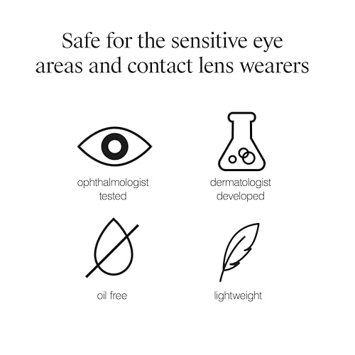 Neutrogena Oil-Free Eye Makeup Remover, 8 fl. oz | Gentle Cleanser for Sensitive Eyes, Dissolves Waterproof Mascara, Non-Greasy, Dermatologist & Ophthalmologist Tested