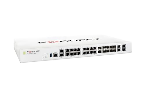 FORTINET FortiGate-100F Firewall Appliance Plus 1 Year FortiCare Premium and FortiGuard Enterprise Protection (FG-100F-BDL-809-12)