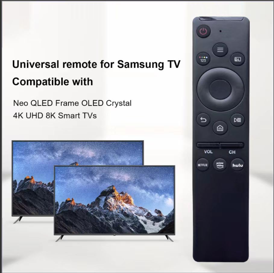 Pack of 2，for Samsung smart TV Remote Replacement | Compatible for All Samsung TV Remote Control,Simple and Easy use