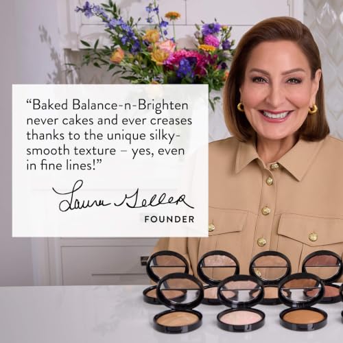 LAURA GELLER Baked Balance-n-Brighten Powder Foundation – Light