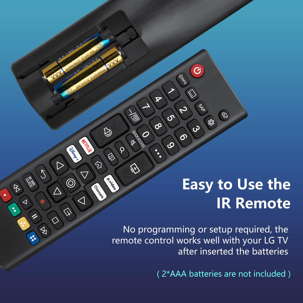 Universal for LG Smart TV Remote Control Replacement (Pack of 2)