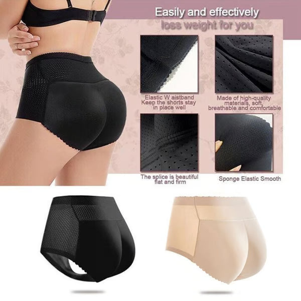 Activewear Women's Padded Butt Lift Panties