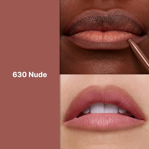 Revlon ColorStay Longwear Lip Liner, 630 Nude, 0.01 oz | Longwear lip liner with built-in sharpener. Rich color with smooth, easy-glide application.
