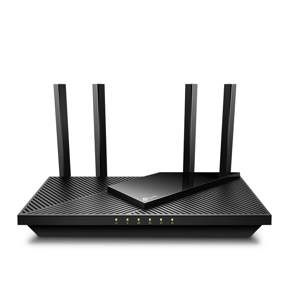 TP-Link AX1800 WiFi 6 Router (Archer AX21 V5) | Dual Band Wireless Internet, Gigabit, Easy Mesh, Works with Alexa - A Certified for Humans Device