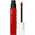 Maybelline Super Stay Matte Ink Liquid Lipstick Makeup, Exhilarator | Ruby Red Lipstick, Long-Lasting, Non-Transferring, High Impact Lip Color, Up to 16HR Wear