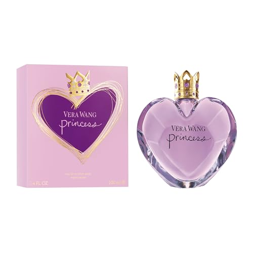 Vera Wang Princess Eau de Toilette Spray, Women's Fragrance, 3.4 fl oz | Notes of Apple, Quava, and Vanilla, Long Lasting, Everyday Fragrance, Travel Size