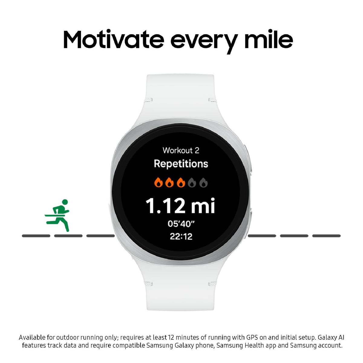 Samsung Galaxy Watch 8 40mm Bluetooth Smartwatch, Cushion Design, Quick Button, Sleep Coaching, Now Bar, Running Coach, Energy Score, Graphite [US Version, Amazon Exclusive 2Yr Warranty]
