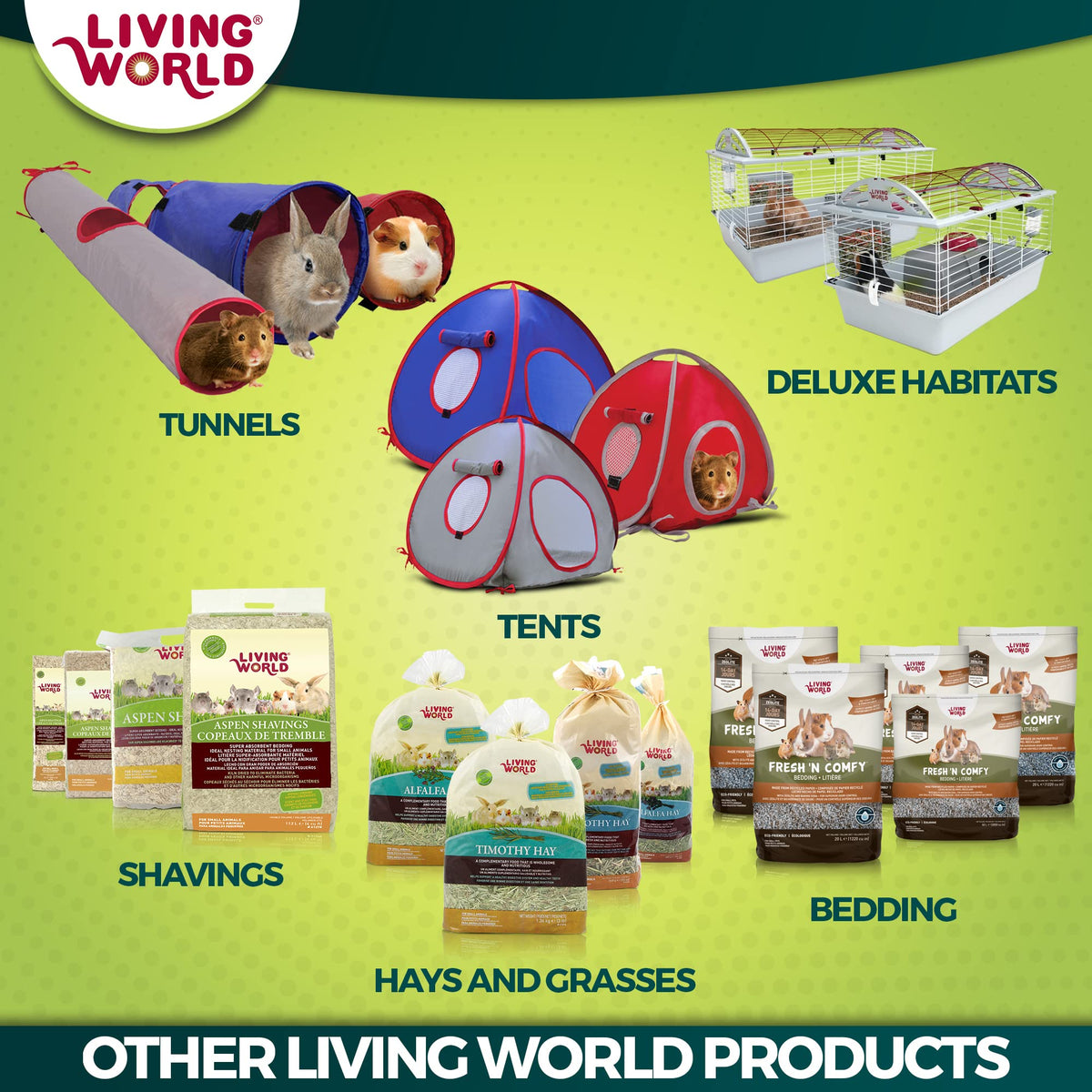 Living World Millet Spray for Birds - 3.5 oz Bag | 100% Natural, Wild-Harvested, Premium Treat - Spray Millet for Budgies, Canaries, Finches, Cockatiels & Other Pet Birds