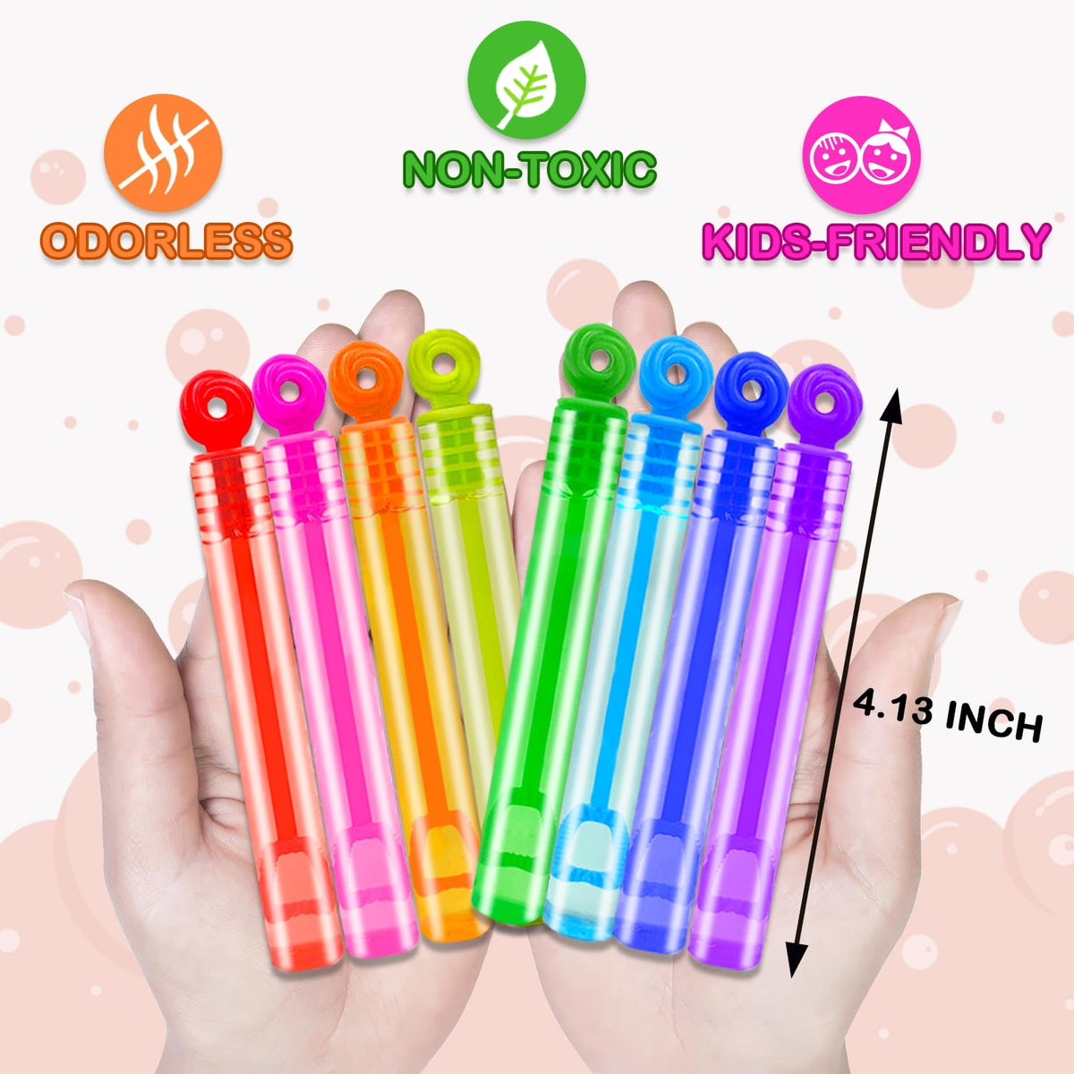 Halloween Bubbles Party Favors Supplies for Kids,20-300 Pack Mini Bubble Wand Toy for Toddler, Small Goodie Bag Stuffers Filler Treats Non Candy, Pinata Birthday Classroom Camping Gifts for Boys Girls