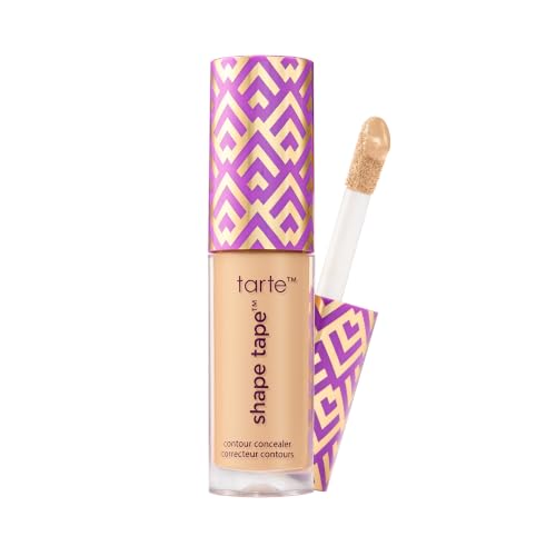 tarte shape tape concealer – Full-Coverage Creaseless Soft Matte Finish, Brightening Under-Eye & Face Makeup, 16hr Longwear, Vegan & Cruelty-Free