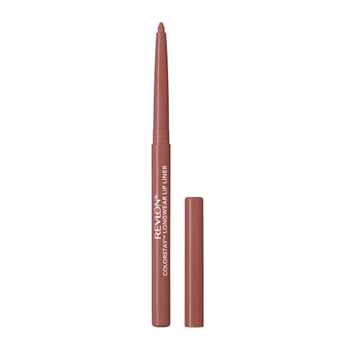 Revlon ColorStay Longwear Lip Liner, 630 Nude, 0.01 oz | Longwear lip liner with built-in sharpener. Rich color with smooth, easy-glide application.