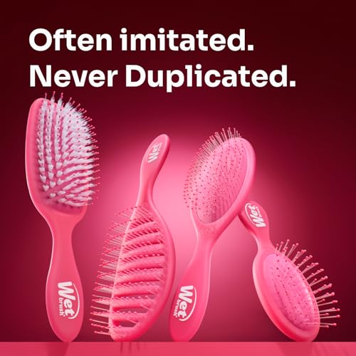 Wet Brush Original Detangler Hair Brush, Black Frost, For All Hair Textures | Ultra-Soft IntelliFlex Bristles Detangle Wet, Dry & Damaged Hair with Less Breakage, Pain-Free Detangling Brush