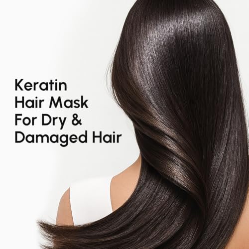 MAREE Deep Conditioning Hair Mask for Damaged Hair - Deep Hydrating Protein | Hair treatment mask for dry hair, hair moisturizer, hair gloss for women, deep conditioner for dry damaged hair, curly mask