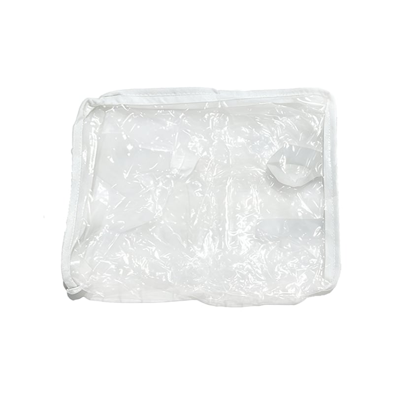 Large Clear Thick Plastic Storage Bag with a zipper