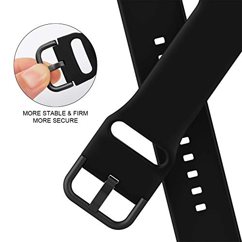 Sport Band Compatible with Apple Watch Bands Women Men | 49mm 46mm 45mm 44mm 42mm 41mm 40mm 38mm Soft Silicone Replacement Strap with Classic Clasp for iWatch Ultra 4/Series 12-1/SE