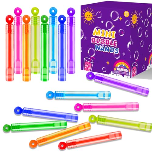 Halloween Bubbles Party Favors Supplies for Kids,20-300 Pack Mini Bubble Wand Toy for Toddler, Small Goodie Bag Stuffers Filler Treats Non Candy, Pinata Birthday Classroom Camping Gifts for Boys Girls