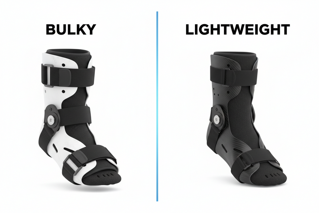 Lightweight Adjustable Ankle Brace for Sports Support
