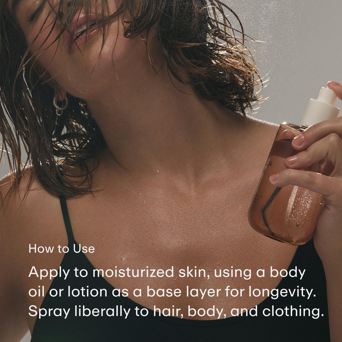 PHLUR Vanilla Skin Body Mist, 8 Fl Oz - Hair and Body Perfume for Women | Vanilla Perfume Body Spray with Pink Pepper, Cashmere Wood & Sandalwood Fragrance