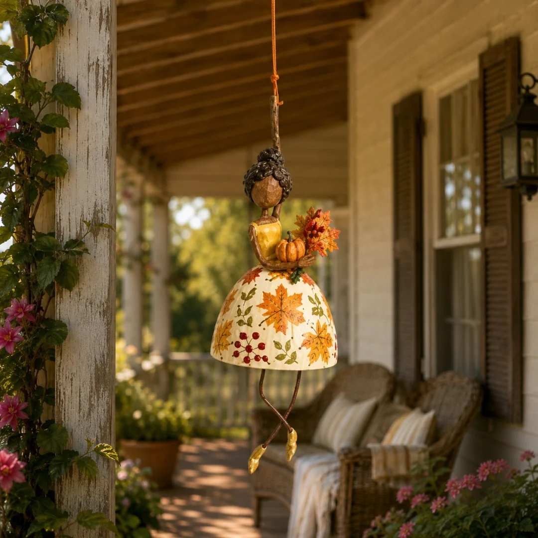 ⏳ Last Day 49% OFF – 🌸 Whimsical Dancing Lady Hanging Ornament | Vintage Folk-Art Décor with Wind-Activated Swaying Design & Playful Dangling Details ✨