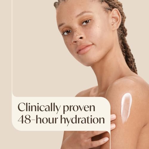 Aveeno Daily Moisturizing Body Lotion, Fragrance-Free, 18 fl. oz | Daily Moisturizing Body Lotion for Normal to Dry Skin, Soothing Prebiotic Oat, Non-Greasy Formula, Non-Comedogenic