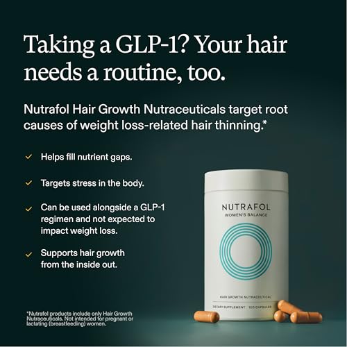 Nutrafol Women's Balance Hair Growth Supplements, Age 45+, 1-Month Pouch