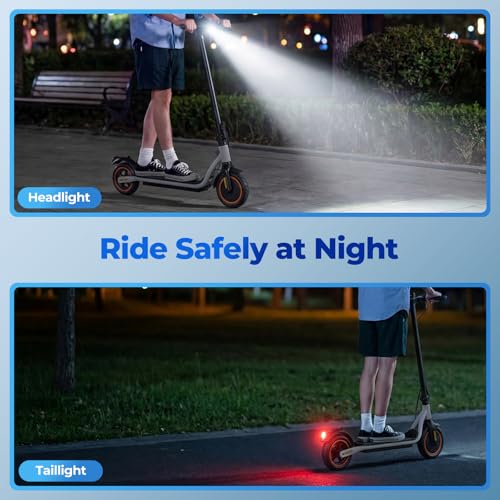 Electric Scooter Adults, 1000W/500W Motor, 28/21 Miles Max Range, 10''/8.5" Tires All Terrain, 25/20 MPH Top Speed, Lightweight Commuting E Scooter, Foldable for Adults Teens
