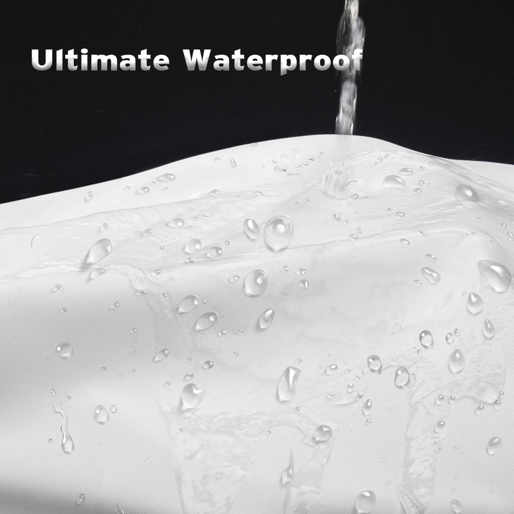 Titanker Waterproof Fabric Shower Curtain Liner Washable, Cloth Shower Liner with Magnets, White Shower Liner Soft Fabric, Lightweight Shower Curtain Liner, 70x72 Inches