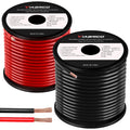 VIABRICO 10 Gauge Wire, for Automotive Power/Ground, Battery Cable, Car Audio, RV, Amp, CCA, Automotive Wire, Amp Kit, Battery Cables, Wiring Kit, (30 feet Each- Black/Red)