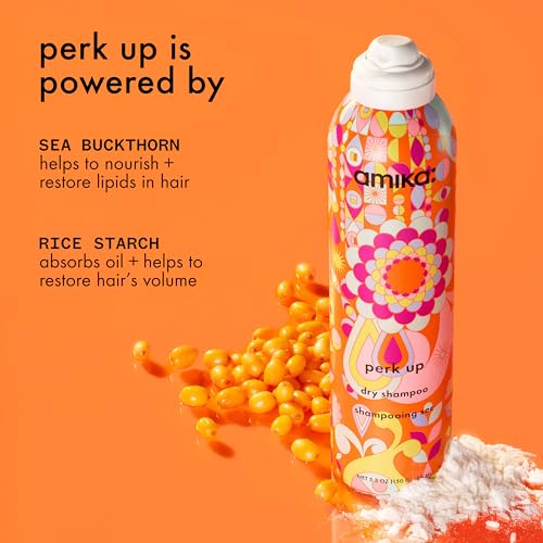 Amika perk up talc-free dry shampoo
