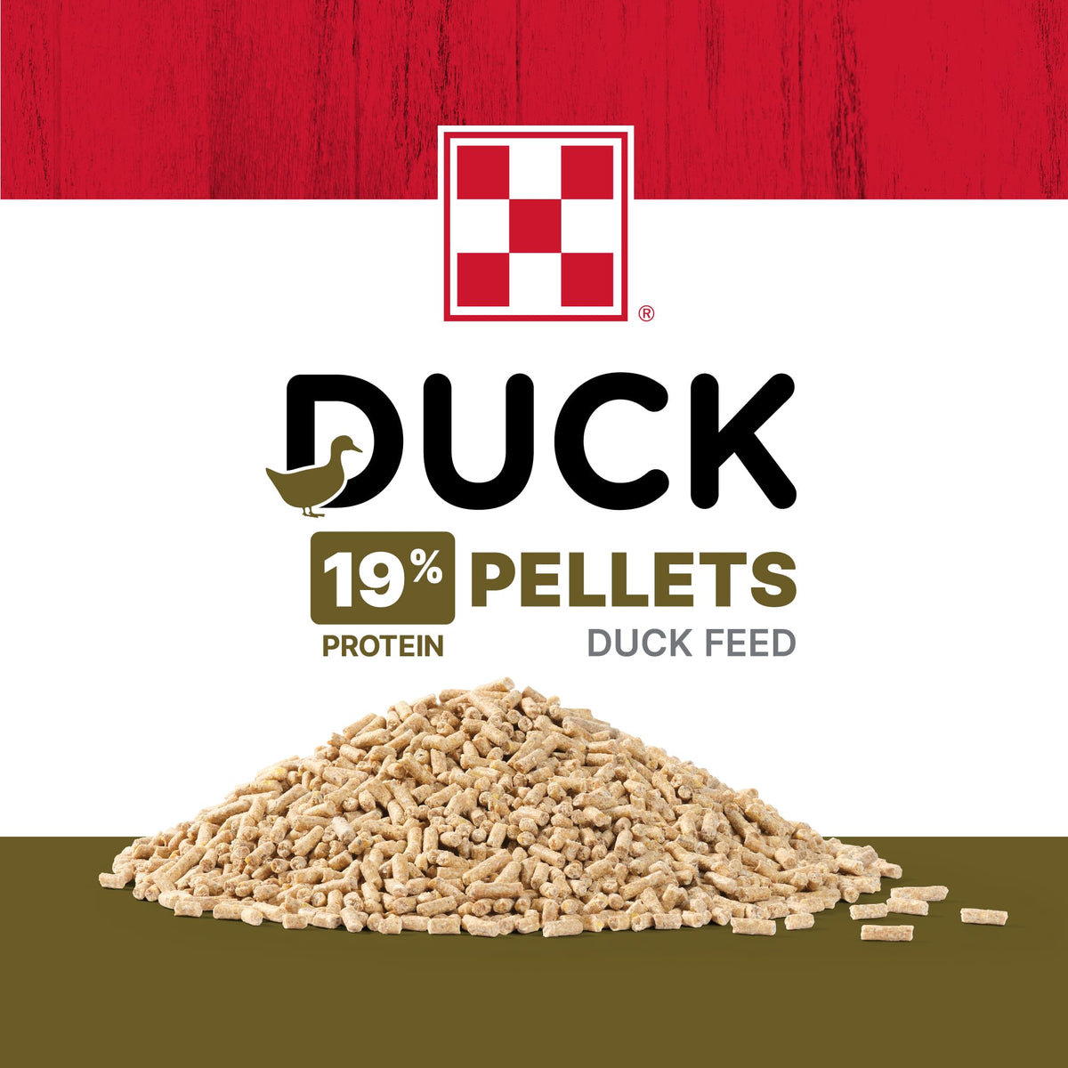 Purina | Nutritionally Complete Duck Feed for All Life-Stages | 4.5 Pound (4.5 LB) Bag