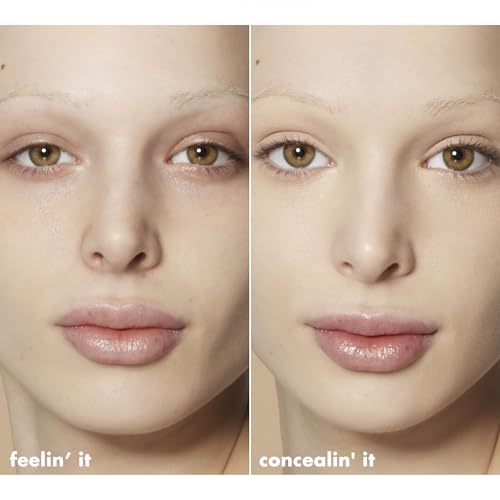 e.l.f. Hydrating Camo Concealer, Full Coverage, Light Ivory | Satin Finish, Under-Eye & Blemish Coverage, Hydrating Formula, Long-Lasting Wear, Non-Creasing, Vegan & Cruelty-Free