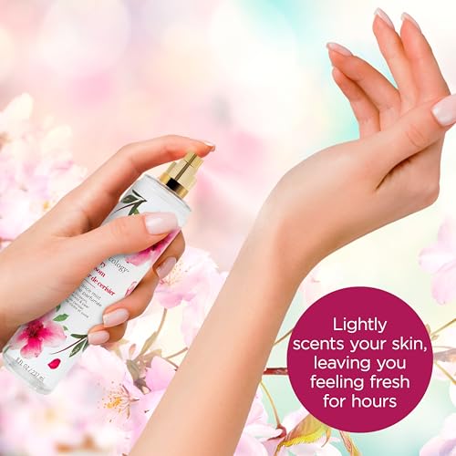 Bodycology Long-Lasting Fragrance Body Mist, Cherry Blossom, 8 fl oz