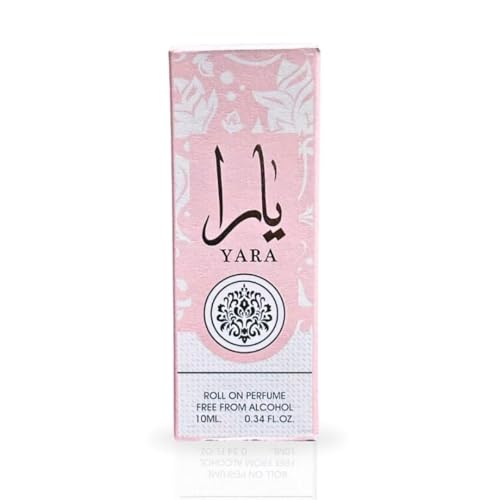 Ard Al Zaafaran YARA Roll-On Perfume Oil CPO - 10ML (0.34 OZ) | Gourmand Accord, Vanilla, Musk, Heliotrope, Orchid, Tangerine.