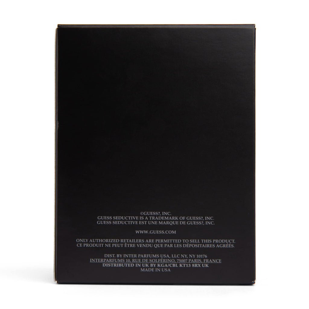 Guess Seductive Homme Noir 3.4 oz EDT Spray RETAIL