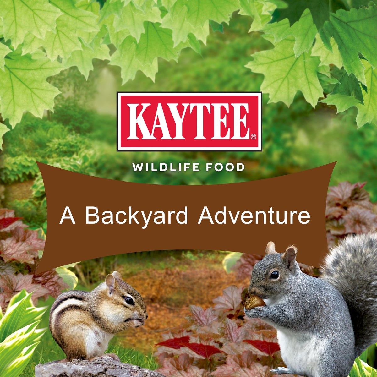 Kaytee Ultimate Backyard Wildlife Food for Wild Squirrels, Rabbits, Chipmunks, and More, 8 Pounds