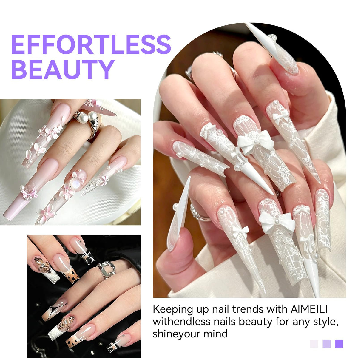 SAVILAND Kolinsky Acrylic Nail Brush Size 6,10,14 with Brush Cleaner Purple | Professional Nail Brushes, Cleaner Manicure Tool, Acrylic Brush Acrylic Powder, Nails Extension 3D Carving for Nail Art DIY