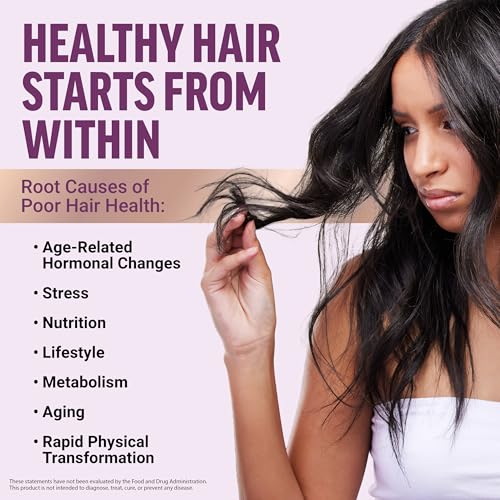 Force Factor Hair Growth Accelerator Soft Chews with Lustriva | Hair Growth Vitamins for Women & Men with Clinically Studied Lustriva & Biotin for Thicker, Fuller Hair, 60 Soft Chews
