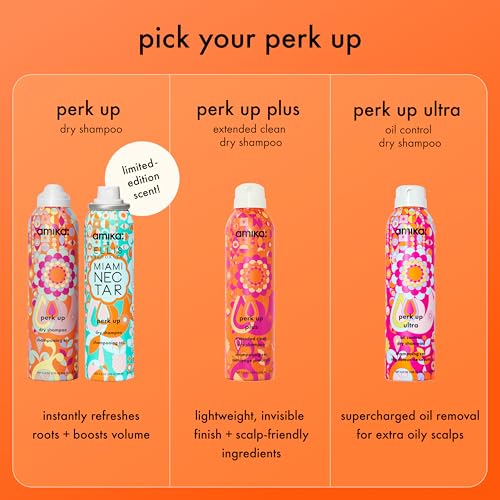Amika perk up talc-free dry shampoo