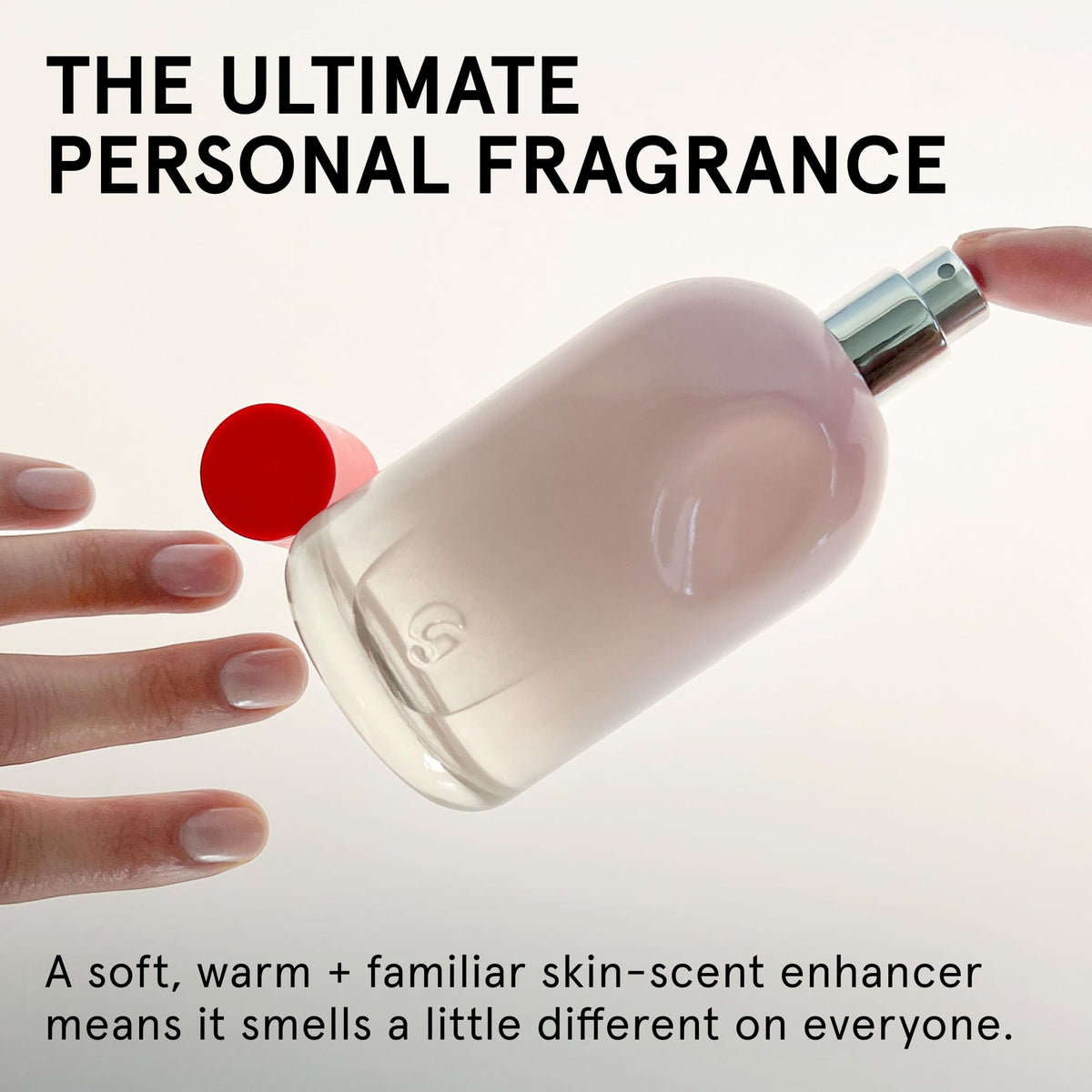 Glossier You Eau de Parfum, Unisex Skin-Scent Enhancer, Travel 8 ml | Warm, Musky & Spicy, Pink Pepper, Iris & Ambrox Base Notes, Smells Different on Everyone, Layer & Mix to Match Your Mood