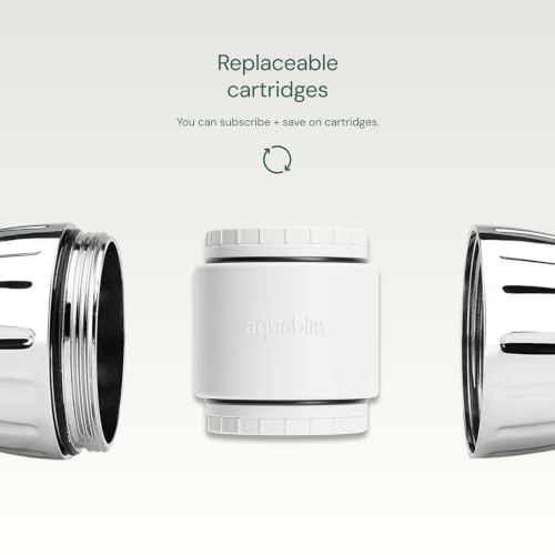 Aquabliss SFC100 Daily Revitalize Filter Cartridge | Vitamin C shower filter cartridge, vitamins and minerals infusion, softer-feeling skin, healthier hair, SFC100