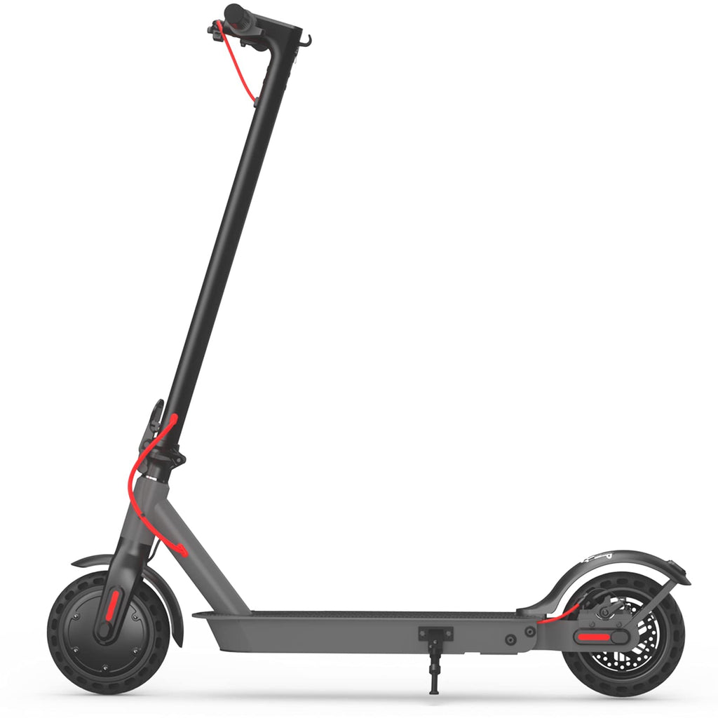 Hiboy S2 Electric Scooter - 8.5" Solid Tires - Up to 17 Miles Long-Range | 19 MPH Portable Folding Commuting Scooter for Adults with Double Braking System and App