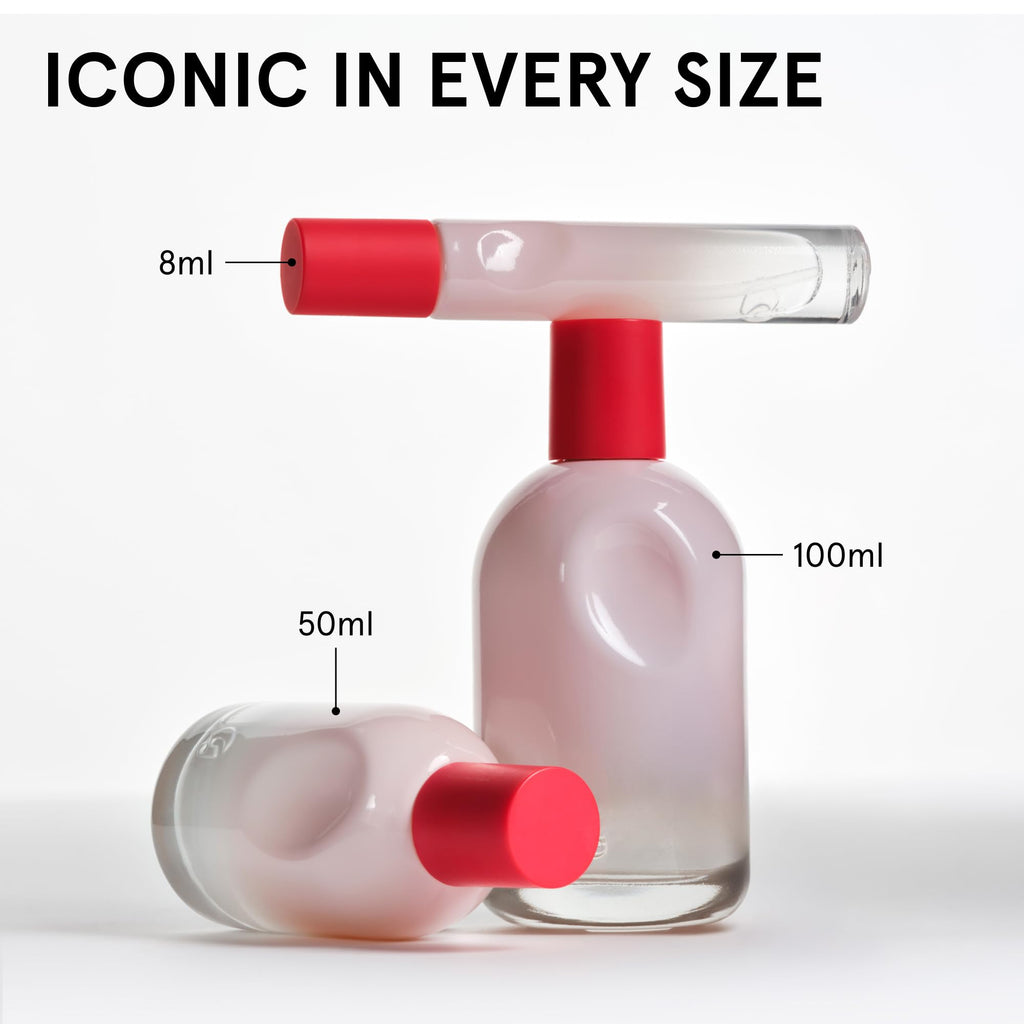Glossier You Eau de Parfum, Unisex Skin-Scent Enhancer, Travel 8 ml | Warm, Musky & Spicy, Pink Pepper, Iris & Ambrox Base Notes, Smells Different on Everyone, Layer & Mix to Match Your Mood