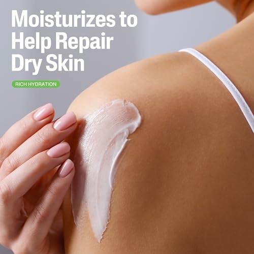 Cetaphil Moisturizing Cream, Face & Body Lotion Dry Sensitive Skin, 20oz | Fragrance-Free, Non-Comedogenic, Non-Greasy, Hydrates Very Dry Sensitive Skin, Dermatologist Recommended, 20 Oz Value Size