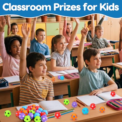 32PCS Fidget Spinner Soccer Balls Halloween Party Favors for Kids 4-8 8-12 | Halloween Goodie Bag Stuffers Non Candy Treats Classroom Treasure Toys Carnival Prize Bulk Pinata Filler Birthday Trinket