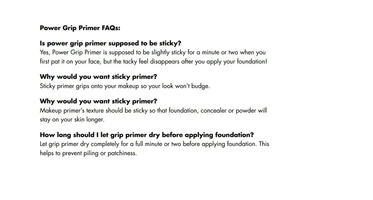 e.l.f. Power Grip Primer, Gripping & Hydrating Gel Primer, 0.811 Fl Oz | Grips Makeup for Long-Lasting Wear & Face Prep, Smooth Base Finish, Lightweight & Moisturizing Formula, Vegan & Cruelty-Free