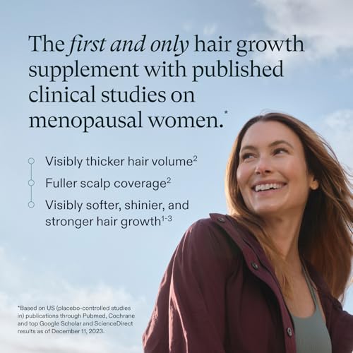 Nutrafol Women's Balance Hair Growth Supplements, Age 45+, 1-Month Pouch